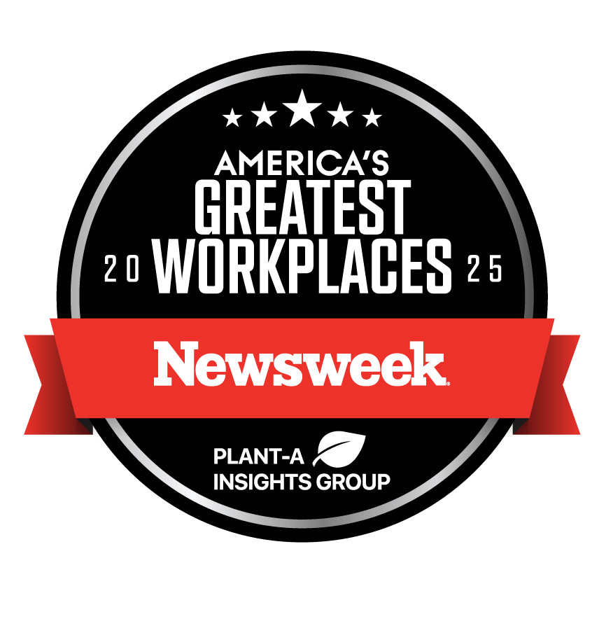 evertrue winner of newsweek's 2025 America's Greatest Workplaces award badge